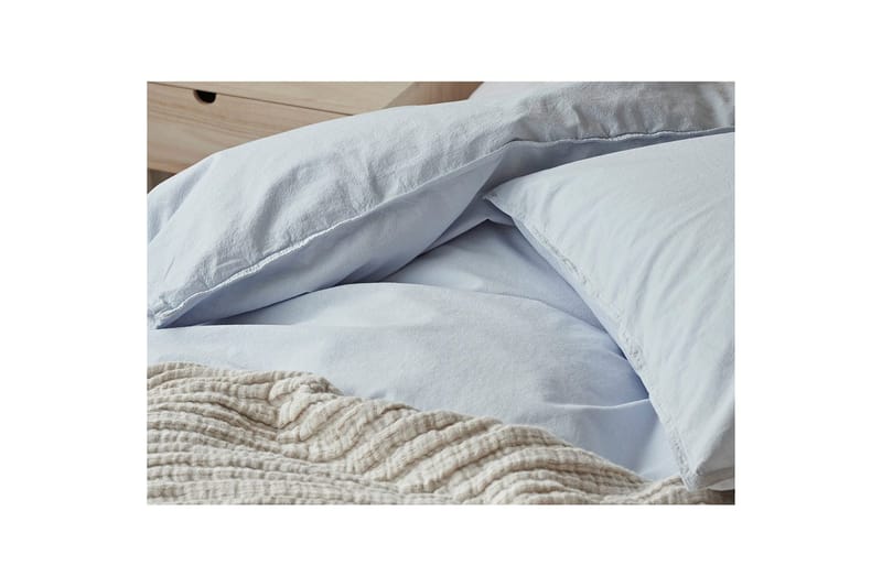 Påslakanset Enkelsäng 2-Dels Humble - Blå - Textilier & mattor - Sängkläder - Bäddset & påslakanset
