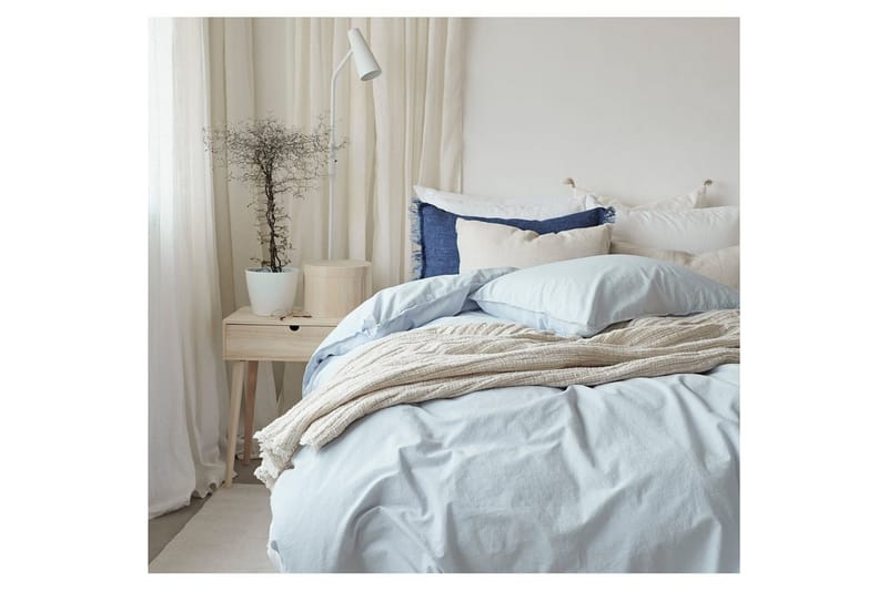 Påslakanset Enkelsäng 2-Dels Humble - Blå - Textilier & mattor - Sängkläder - Bäddset & påslakanset