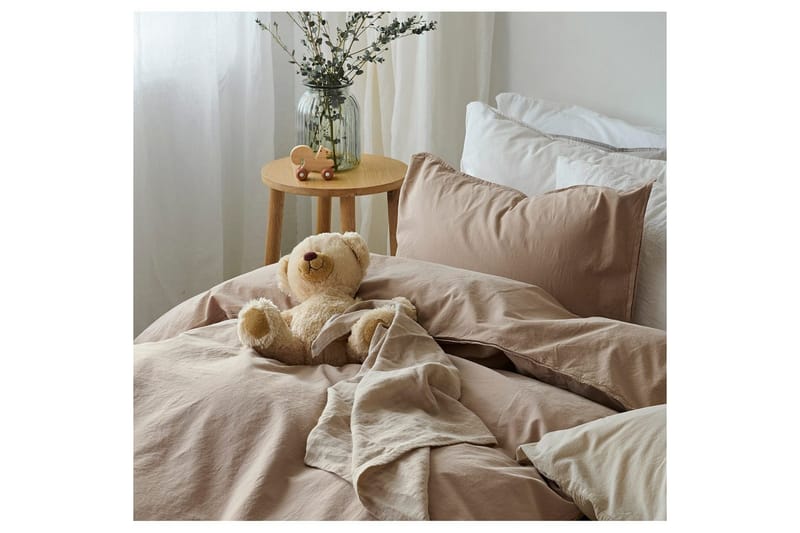 Påslakanset Enkelsäng 2-Dels Humble - Brun - Textilier & mattor - Sängkläder - Bäddset & påslakanset