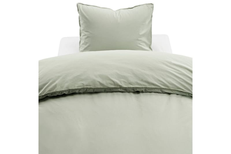 Påslakanset Enkelsäng 2-Dels Humble - Grön - Textilier & mattor - Sängkläder - Bäddset & påslakanset