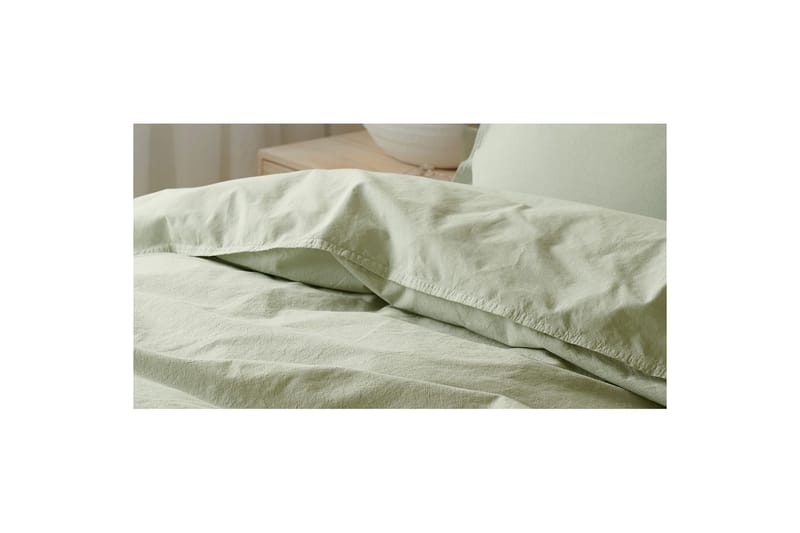 Påslakanset Enkelsäng 2-Dels Humble - Grön - Textilier & mattor - Sängkläder - Bäddset & påslakanset