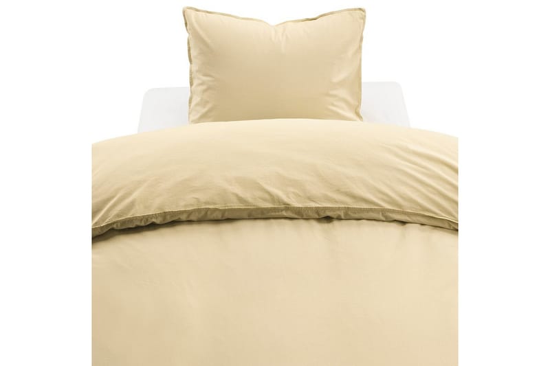 Påslakanset Enkelsäng 2-Dels Humble, Gul