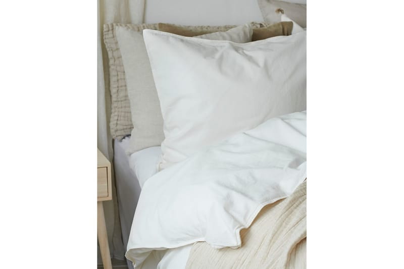 Påslakanset Enkelsäng 2-Dels Humble - Vit - Textilier & mattor - Sängkläder - Bäddset & påslakanset