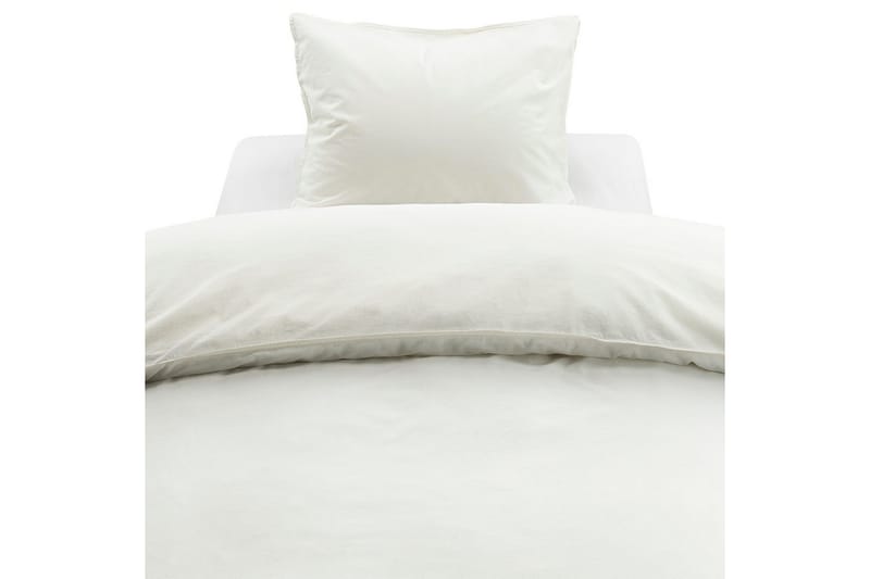 Påslakanset Enkelsäng 2-Dels Humble - Vit - Textilier & mattor - Sängkläder - Bäddset & påslakanset