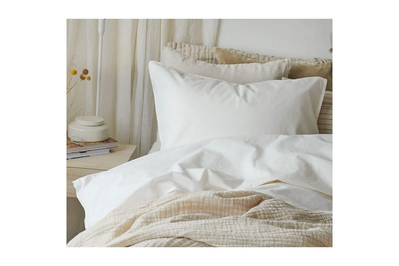 Påslakanset Enkelsäng 2-Dels Humble - Vit - Textilier & mattor - Sängkläder - Bäddset & påslakanset