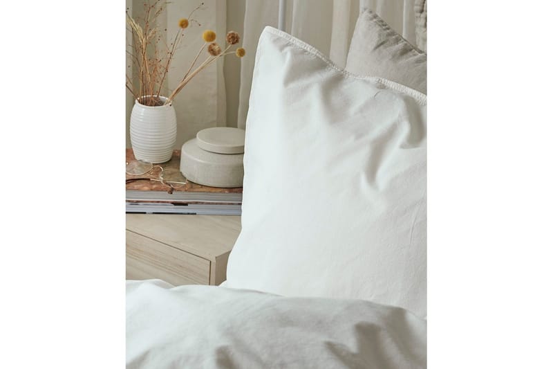 Påslakanset Enkelsäng 2-Dels Humble - Vit - Textilier & mattor - Sängkläder - Bäddset & påslakanset