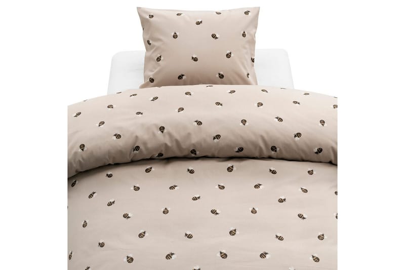 Påslakanset Enkelsäng 2-Dels Humla Sand