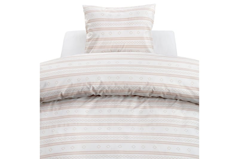 Påslakanset Enkelsäng 2-Dels Inka Rosa