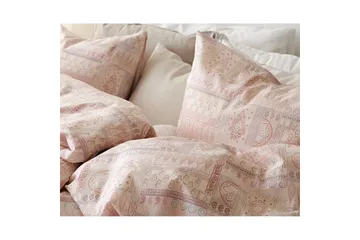 Påslakanset Enkelsäng 2-Dels Jasmine Peach - Textilier & mattor - Sängkläder - Bäddset & påslakanset