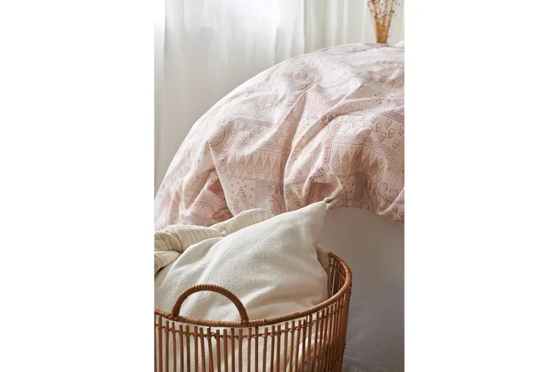 Påslakanset Enkelsäng 2-Dels Jasmine Peach - Textilier & mattor - Sängkläder - Täcke - Enkeltäcke