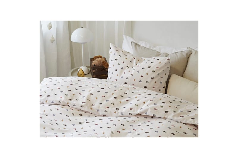 Påslakanset Enkelsäng 2-Dels John Beige - Textilier & mattor - Sängkläder - Täcke - Enkeltäcke