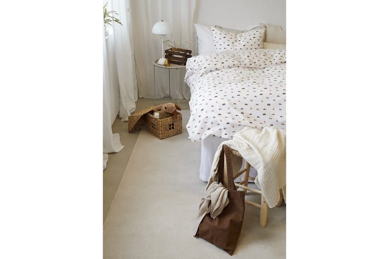 Påslakanset Enkelsäng 2-Dels John Beige - Textilier & mattor - Sängkläder - Täcke - Enkeltäcke