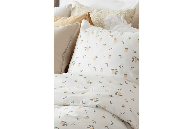 Påslakanset Enkelsäng 2-Dels Lemons Gul - Textilier & mattor - Sängkläder - Bäddset & påslakanset