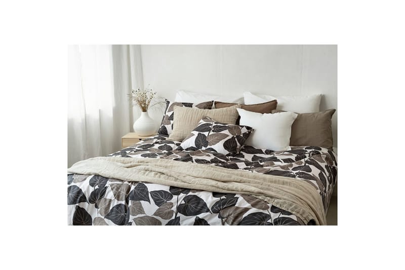 Påslakanset Enkelsäng 2-Dels Levi - Brun - Textilier & mattor - Sängkläder - Bäddset & påslakanset