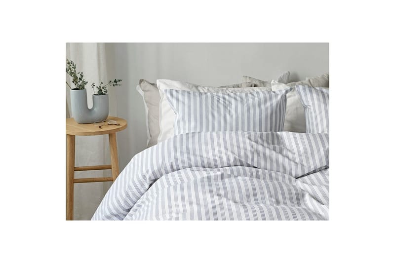Påslakanset Enkelsäng 2-Dels Mirjam - Blå - Textilier & mattor - Sängkläder - Bäddset & påslakanset