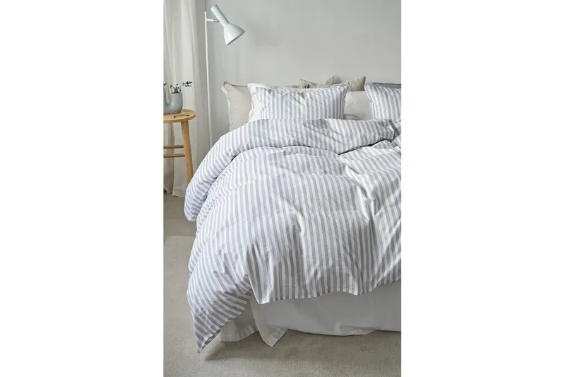 Påslakanset Enkelsäng 2-Dels Mirjam - Blå - Textilier & mattor - Sängkläder - Bäddset & påslakanset