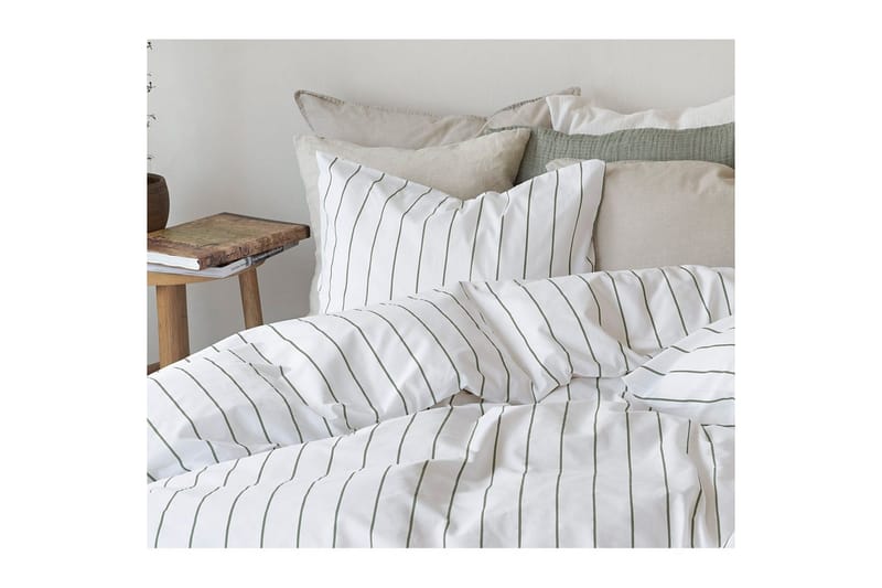 Påslakanset Enkelsäng 2-Dels Saga - Grön - Textilier & mattor - Sängkläder - Bäddset & påslakanset