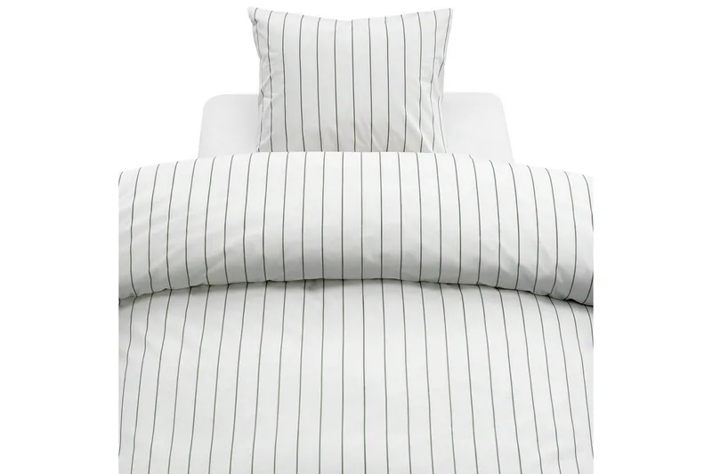 Påslakanset Enkelsäng 2-Dels Saga - Grön - Textilier & mattor - Sängkläder - Bäddset & påslakanset