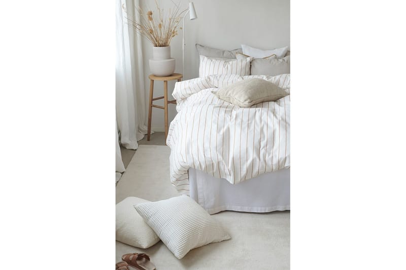 Påslakanset Enkelsäng 2-Dels Saga - Orange - Textilier & mattor - Sängkläder - Bäddset & påslakanset