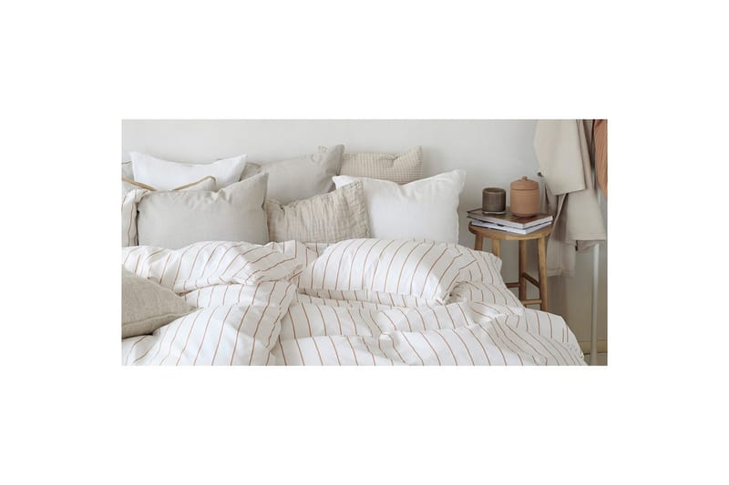 Påslakanset Enkelsäng 2-Dels Saga - Orange - Textilier & mattor - Sängkläder - Bäddset & påslakanset