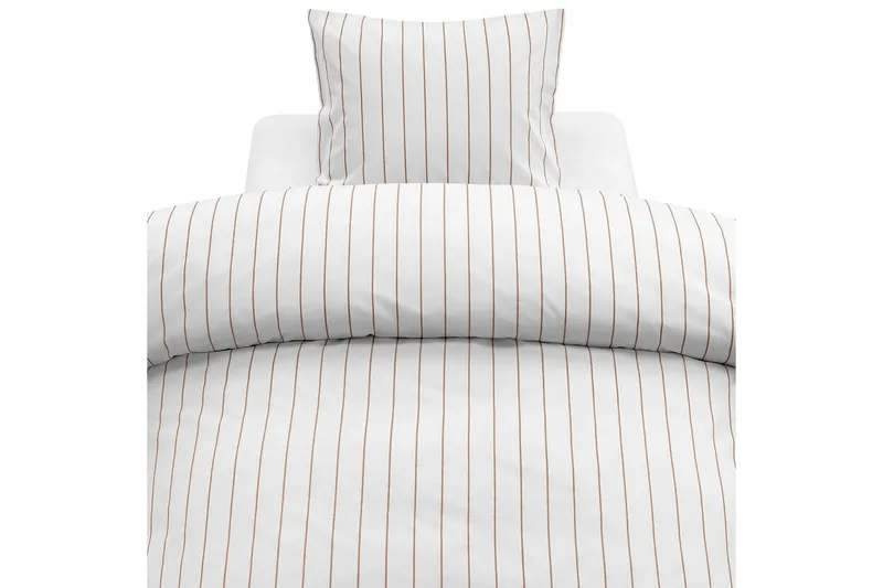 Påslakanset Enkelsäng 2-Dels Saga - Orange - Textilier & mattor - Sängkläder - Bäddset & påslakanset