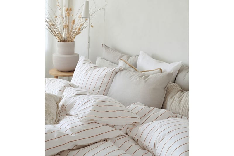 Påslakanset Enkelsäng 2-Dels Saga - Orange - Textilier & mattor - Sängkläder - Bäddset & påslakanset