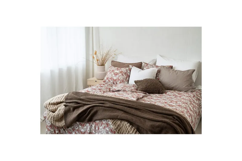 Påslakanset Enkelsäng 2-Dels Siljan Grå - Grå - Textilier & mattor - Sängkläder - Bäddset & påslakanset