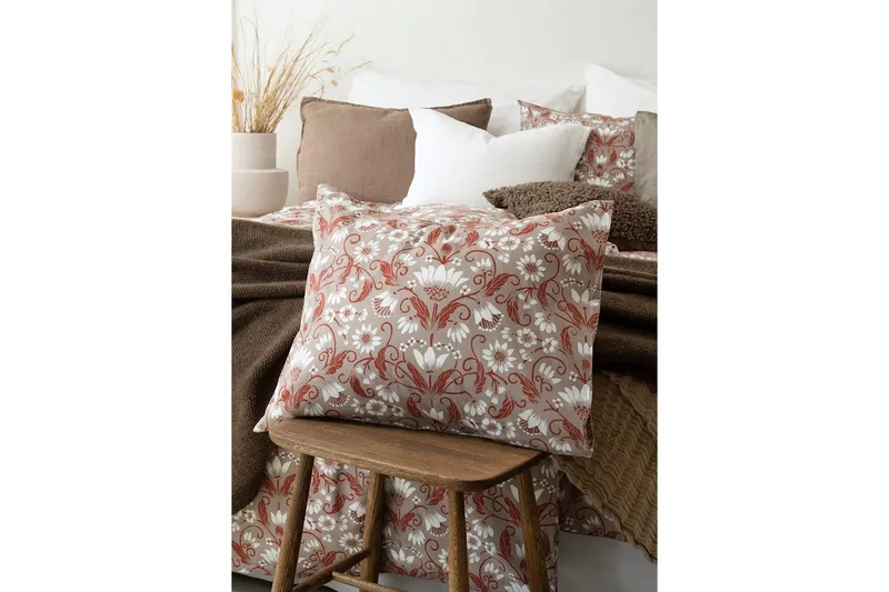 Påslakanset Enkelsäng 2-Dels Siljan Grå - Grå - Textilier & mattor - Sängkläder - Bäddset & påslakanset