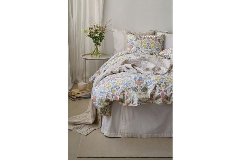 Påslakanset Enkelsäng 2-Dels Sommarblommor Multi - Textilier & mattor - Sängkläder - Täcke - Enkeltäcke