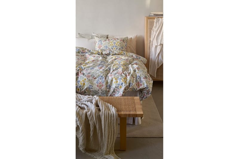 Påslakanset Enkelsäng 2-Dels Sommarblommor Multi - Textilier & mattor - Sängkläder - Täcke - Enkeltäcke