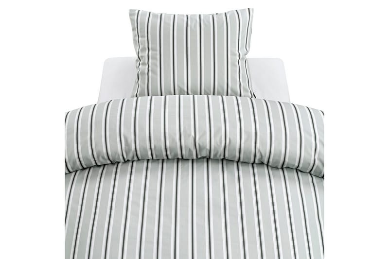 Påslakanset Enkelsäng 2-Dels Sunnan Rand - Grön - Textilier & mattor - Sängkläder - Bäddset & påslakanset