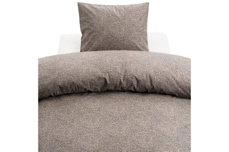 Påslakanset Enkelsäng 2-Dels Sylvi, Brun