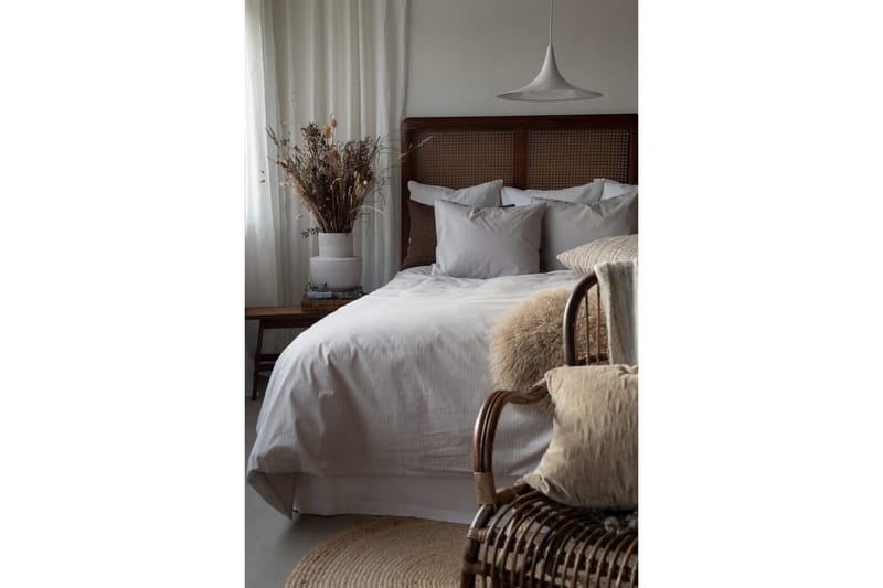 Påslakanset Enkelsäng 2-Dels Thelma Stripe - Brun - Textilier & mattor - Sängkläder - Bäddset & påslakanset