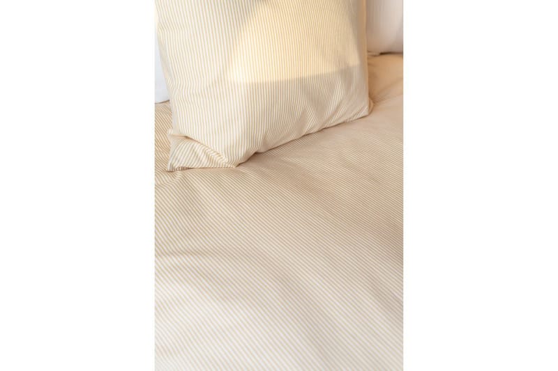 Påslakanset Enkelsäng 2-Dels Thelma Stripe - Gul - Textilier & mattor - Sängkläder - Bäddset & påslakanset