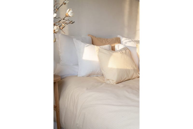 Påslakanset Enkelsäng 2-Dels Thelma Stripe - Gul - Textilier & mattor - Sängkläder - Bäddset & påslakanset