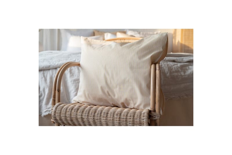 Påslakanset Enkelsäng 2-Dels Thelma Stripe - Gul - Textilier & mattor - Sängkläder - Bäddset & påslakanset