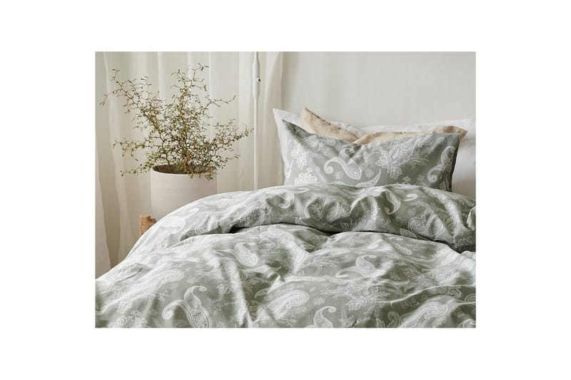 Påslakanset Enkelsäng 2-Dels Tilly - Grön - Textilier & mattor - Sängkläder - Bäddset & påslakanset