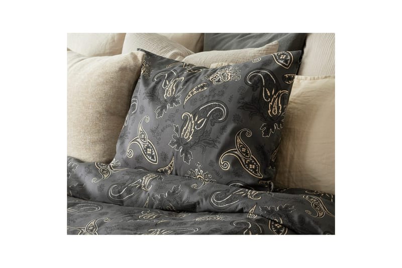 Påslakanset Enkelsäng 2-Dels Tilly - Svart - Textilier & mattor - Sängkläder - Bäddset & påslakanset