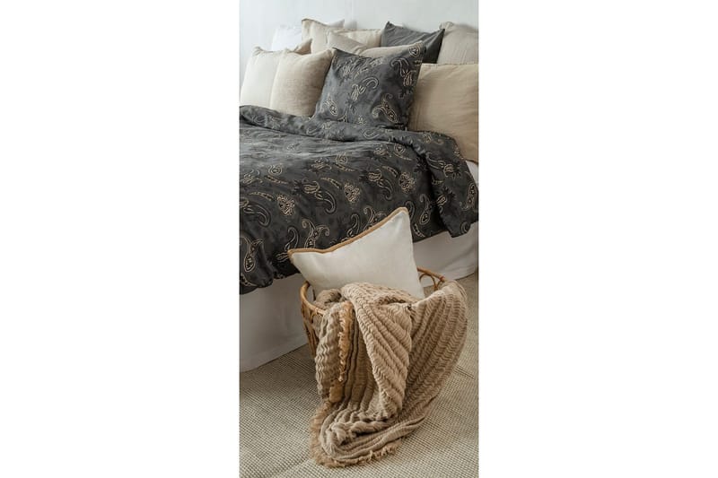 Påslakanset Enkelsäng 2-Dels Tilly - Svart - Textilier & mattor - Sängkläder - Bäddset & påslakanset