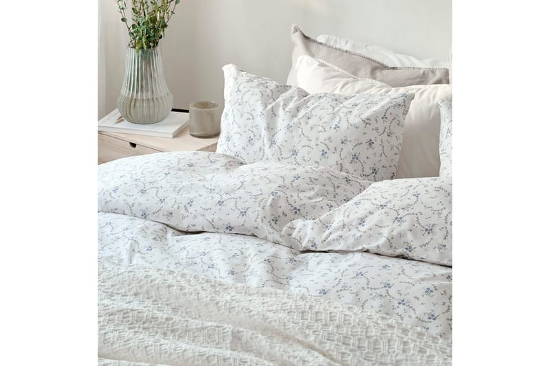 Påslakanset Enkelsäng 2-Dels Vilja - Blå - Textilier & mattor - Sängkläder - Bäddset & påslakanset