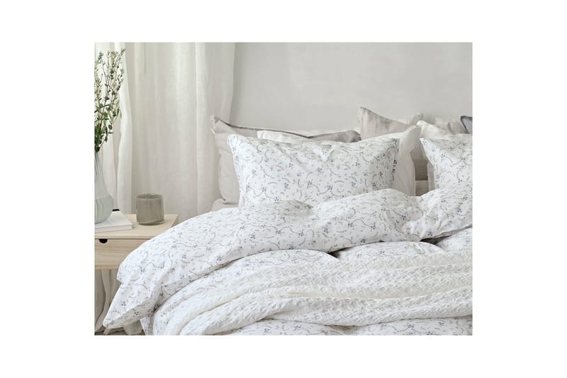 Påslakanset Enkelsäng 2-Dels Vilja - Blå - Textilier & mattor - Sängkläder - Bäddset & påslakanset