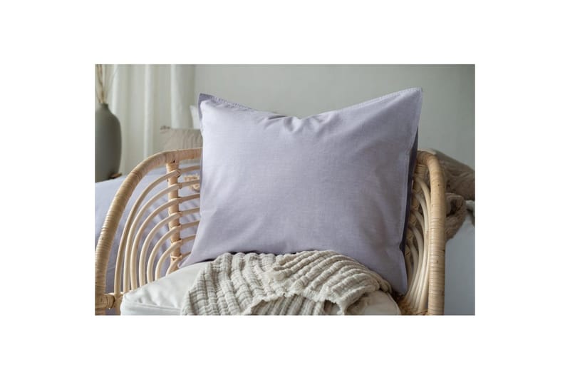 Påslakanset Enkelsäng 2-Dels Washed - Lila - Textilier & mattor - Sängkläder - Bäddset & påslakanset