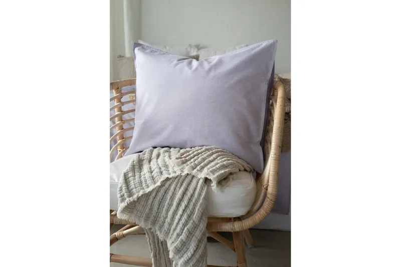 Påslakanset Enkelsäng 2-Dels Washed - Lila - Textilier & mattor - Sängkläder - Bäddset & påslakanset