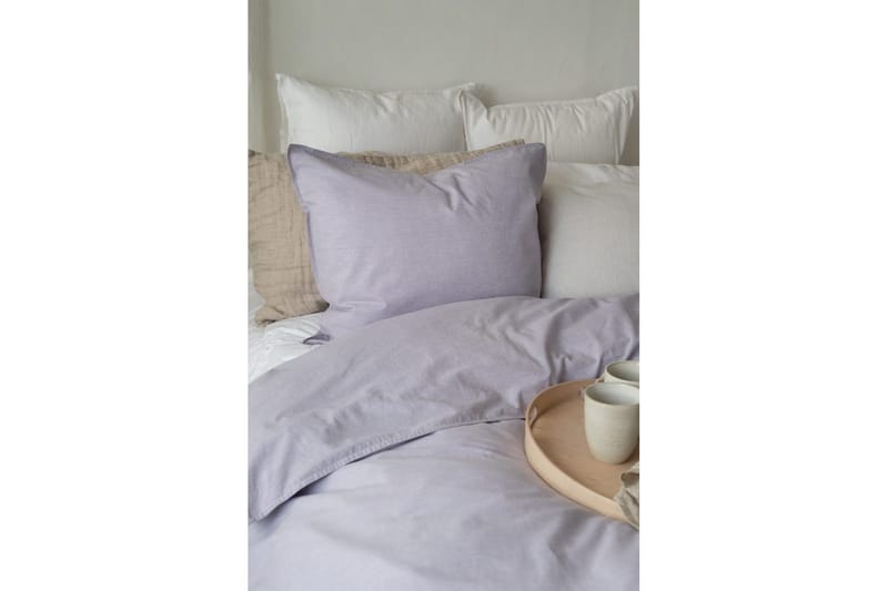 Påslakanset Enkelsäng 2-Dels Washed - Lila - Textilier & mattor - Sängkläder - Bäddset & påslakanset