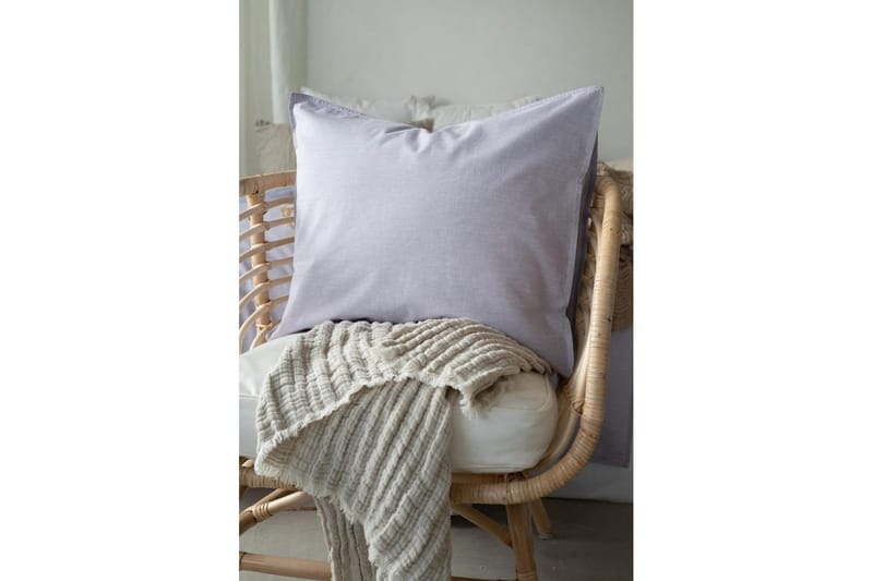 Påslakanset Enkelsäng 2-Dels Washed - Lila - Textilier & mattor - Sängkläder - Bäddset & påslakanset