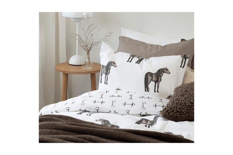 Påslakanset Enkelsäng 2-Dels Wendy Brun - Textilier & mattor - Sängkläder - Bäddset & påslakanset