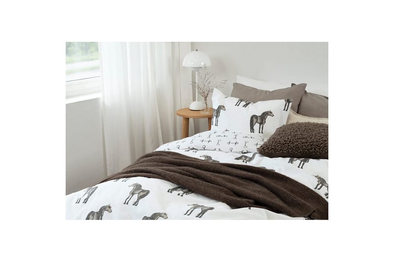 Påslakanset Enkelsäng 2-Dels Wendy Brun - Textilier & mattor - Sängkläder - Bäddset & påslakanset