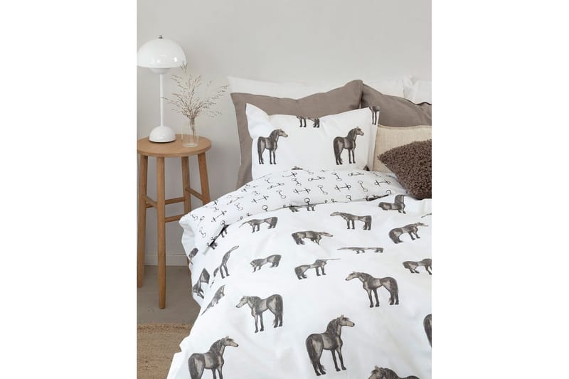 Påslakanset Enkelsäng 2-Dels Wendy Brun - Textilier & mattor - Sängkläder - Bäddset & påslakanset