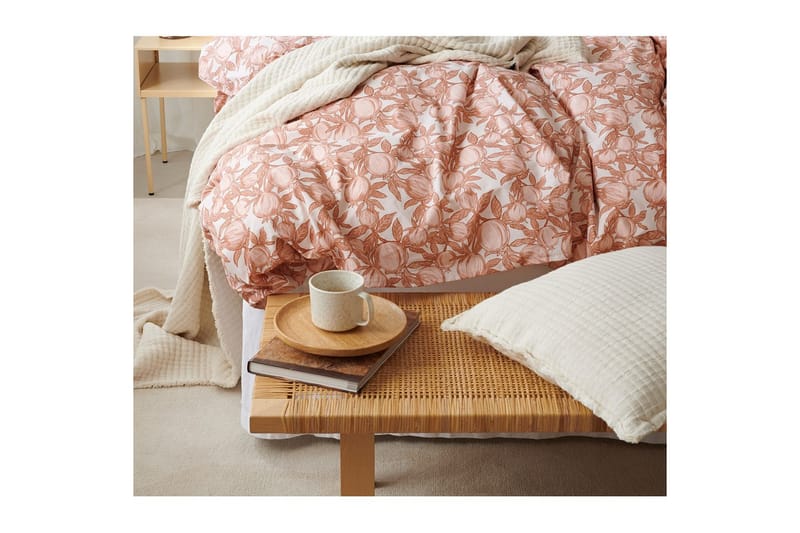 Påslakanset Enkelsäng 2-Dels Pomegranate - Peach - Textilier & mattor - Sängkläder - Täcke - Enkeltäcke