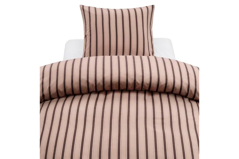 Påslakanset Enkelsäng Harmony 2-Dels Miranda, Brun